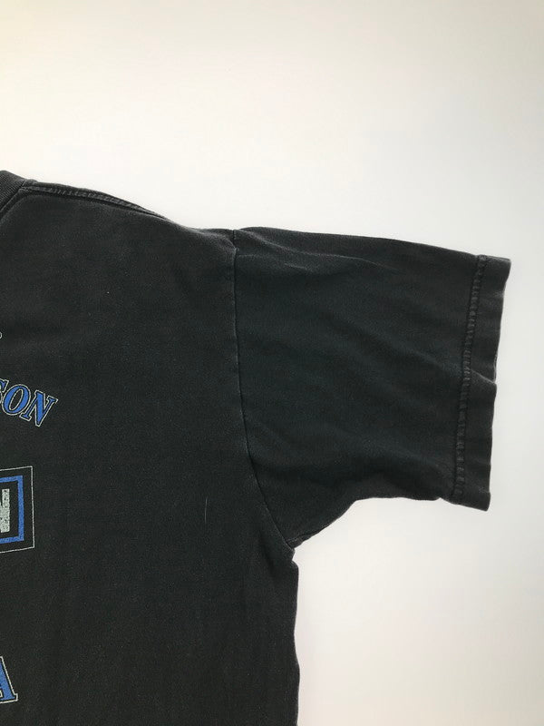 【中古品】【メンズ】 HARLEY-DAVIDSON ハーレー ダビッドソン 90's BIKE&WOLF PRINT S/S TEE 90年代 バイク＆ウルフ プリント Tシャツ トップス 146-260825-rt-01-tagh サイズ：XL カラー：ブラック 万代Net店