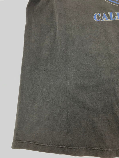 【中古品】【メンズ】 HARLEY-DAVIDSON ハーレー ダビッドソン 90's BIKE&WOLF PRINT S/S TEE 90年代 バイク＆ウルフ プリント Tシャツ トップス 146-260825-rt-01-tagh サイズ：XL カラー：ブラック 万代Net店