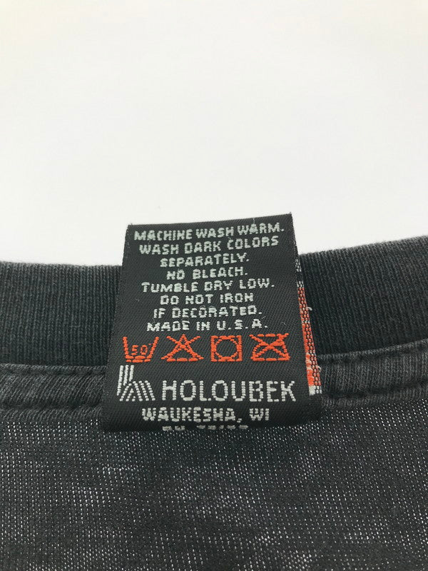 【中古品】【メンズ】 HARLEY-DAVIDSON ハーレー ダビッドソン 90's BIKE&WOLF PRINT S/S TEE 90年代 バイク＆ウルフ プリント Tシャツ トップス 146-260825-rt-01-tagh サイズ：XL カラー：ブラック 万代Net店