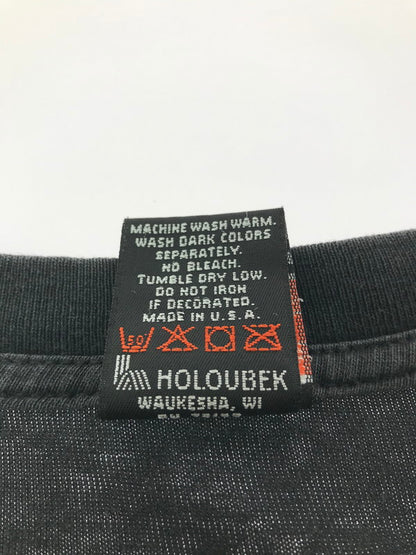 【中古品】【メンズ】 HARLEY-DAVIDSON ハーレー ダビッドソン 90's BIKE&WOLF PRINT S/S TEE 90年代 バイク＆ウルフ プリント Tシャツ トップス 146-260825-rt-01-tagh サイズ：XL カラー：ブラック 万代Net店