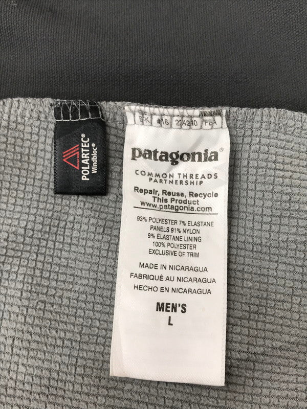 【中古品】【メンズ】 PATAGONIA パタゴニア 16SS POLARTEC ADZE HYBRID JACKET 83450SP16 ポーラテック ハイブリッド ジャケット ライトアウター 144-260826-rt-15-tagh サイズ：L カラー：グレー 万代Net店