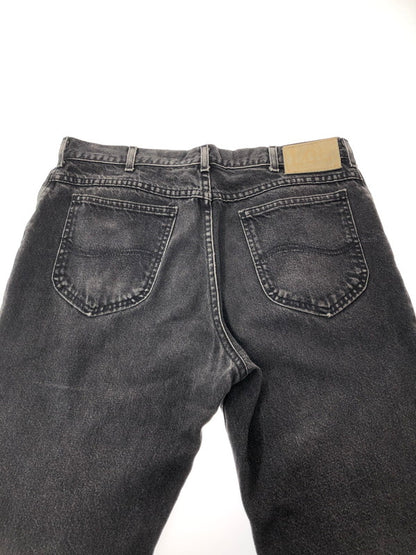 【中古品】【メンズ】 LEE リー 90's DENIM PANTS BLACK 200-8908 デニム パンツ ジーンズ ボトムス 157-260827-rt-10-tagh サイズ：34×30 カラー：ブラック 万代Net店