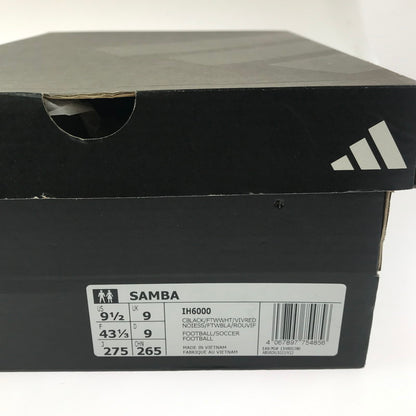 【中古品】【メンズ】 ADIDAS アディダス SAMBA BLACK IH6000 サンバ ブラック スニーカー 靴 161-260906-rt-36-tagh サイズ：27.5cm US9 1/2 カラー：ブラック 万代Net店