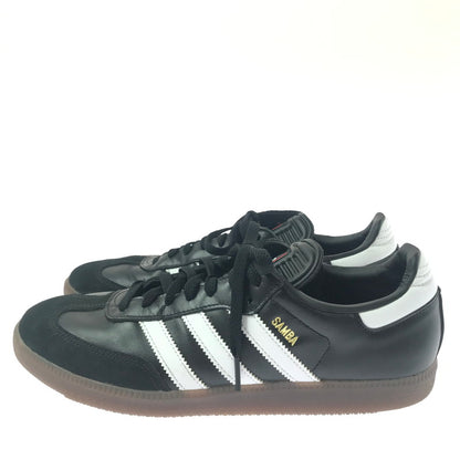 【中古品】【メンズ】 ADIDAS アディダス SAMBA BLACK IH6000 サンバ ブラック スニーカー 靴 161-260906-rt-36-tagh サイズ：27.5cm US9 1/2 カラー：ブラック 万代Net店