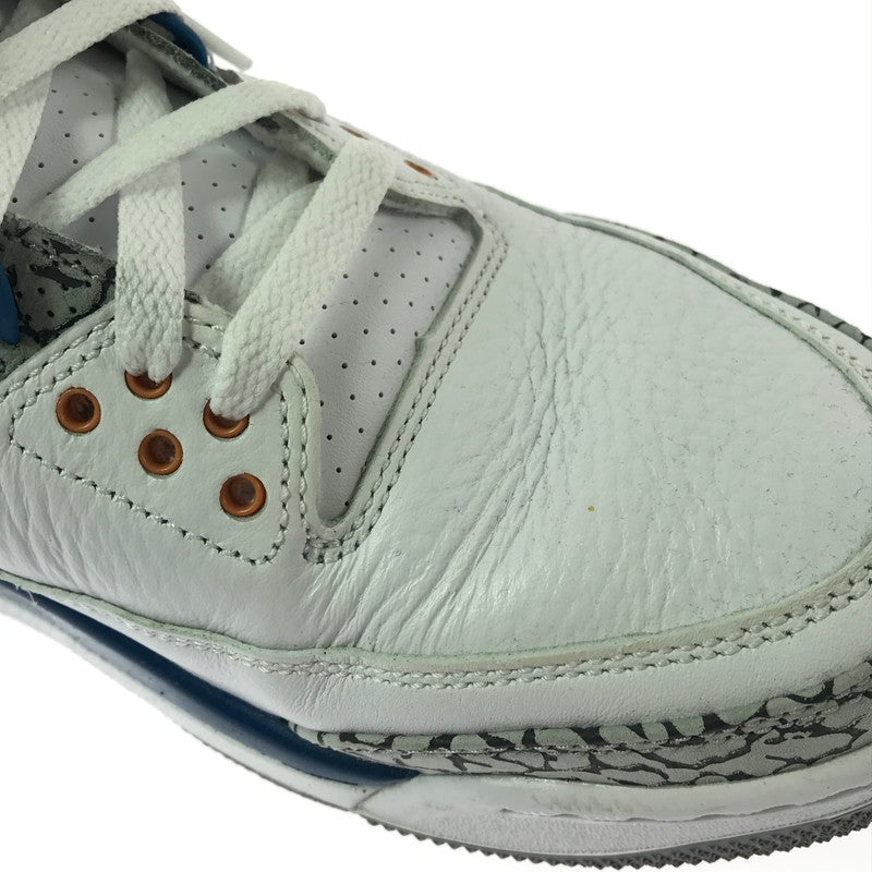 【中古品】【メンズ】 NIKE ナイキ AIR JORDAN 3 RETRO TRUE BLUE AND COPPER CT8532-148 エア ジョーダン 3 レトロ スニーカー 靴 160-260830-rt-02-tagh サイズ：28cm US10 カラー：WHITE/METALLIC COPPER-TRUE BLUE 万代Net店