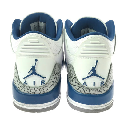 【中古品】【メンズ】 NIKE ナイキ AIR JORDAN 3 RETRO TRUE BLUE AND COPPER CT8532-148 エア ジョーダン 3 レトロ スニーカー 靴 160-260830-rt-02-tagh サイズ：28cm US10 カラー：WHITE/METALLIC COPPER-TRUE BLUE 万代Net店