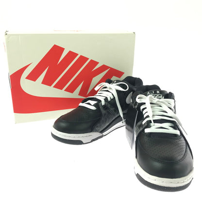 【中古美品】【メンズ】 NIKE ナイキ × STUSSY ステューシー AIR FLIGHT 89 LOW SP BLACK WHITE FD6475-001 スニーカー 靴 160-260830-rt-10-tagh サイズ：28cm US10 カラー：BLACK/WHITE-WHITE 万代Net店