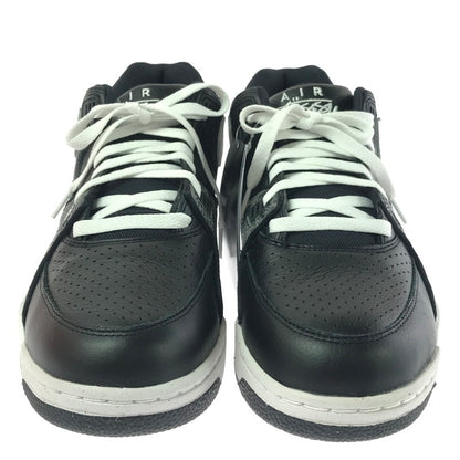 【中古美品】【メンズ】 NIKE ナイキ × STUSSY ステューシー AIR FLIGHT 89 LOW SP BLACK WHITE FD6475-001 スニーカー 靴 160-260830-rt-10-tagh サイズ：28cm US10 カラー：BLACK/WHITE-WHITE 万代Net店