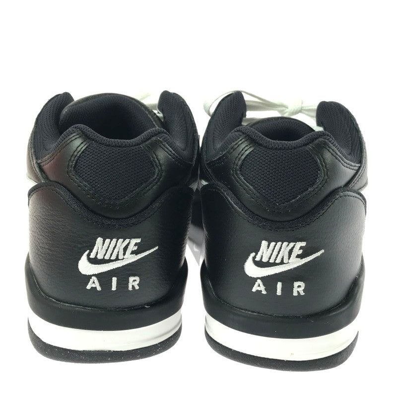 【中古美品】【メンズ】 NIKE ナイキ × STUSSY ステューシー AIR FLIGHT 89 LOW SP BLACK WHITE FD6475-001 スニーカー 靴 160-260830-rt-10-tagh サイズ：28cm US10 カラー：BLACK/WHITE-WHITE 万代Net店