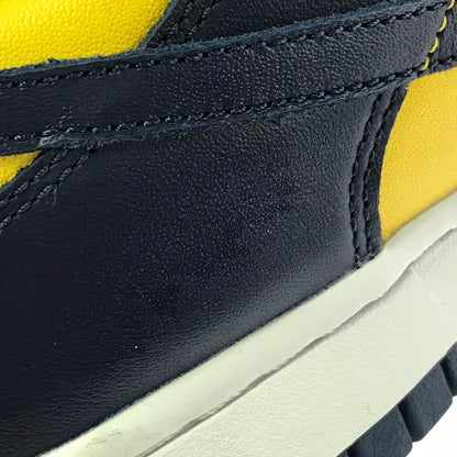 【中古品】【メンズ】 NIKE ナイキ DUNK LOW MICHIGAN DD1391-700 ダンク ロー スニーカー 靴 160-260830-rt-07-tagh サイズ：28cm US10 カラー：VARSITY MAIZE/MIDNIGHT NAVY 万代Net店
