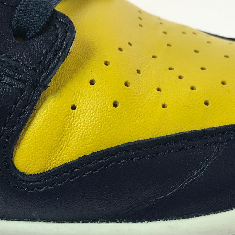 【中古品】【メンズ】 NIKE ナイキ DUNK LOW MICHIGAN DD1391-700 ダンク ロー スニーカー 靴 160-260830-rt-07-tagh サイズ：28cm US10 カラー：VARSITY MAIZE/MIDNIGHT NAVY 万代Net店