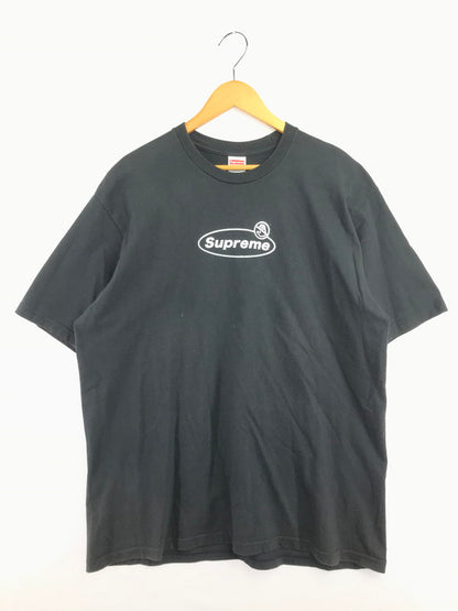 【中古品】【メンズ】 SUPREME シュプリーム 22AW WARNING TEE BLACK 22年秋冬 ワーニング Tシャツ 半袖Tシャツ トップス 149-260829-rt-53-tagh サイズ：XL カラー：ブラック 万代Net店