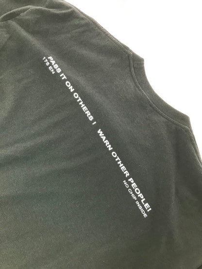 【中古品】【メンズ】 SUPREME シュプリーム 22AW WARNING TEE BLACK 22年秋冬 ワーニング Tシャツ 半袖Tシャツ トップス 149-260829-rt-53-tagh サイズ：XL カラー：ブラック 万代Net店