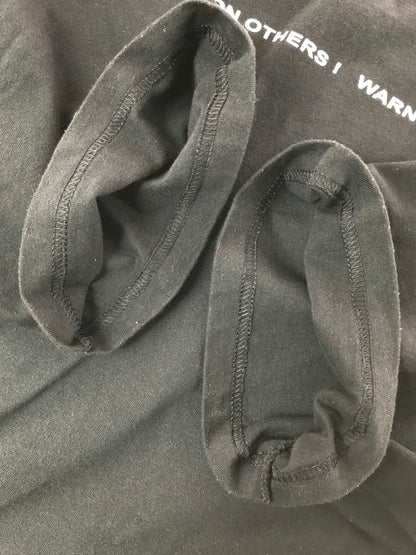 【中古品】【メンズ】 SUPREME シュプリーム 22AW WARNING TEE BLACK 22年秋冬 ワーニング Tシャツ 半袖Tシャツ トップス 149-260829-rt-53-tagh サイズ：XL カラー：ブラック 万代Net店