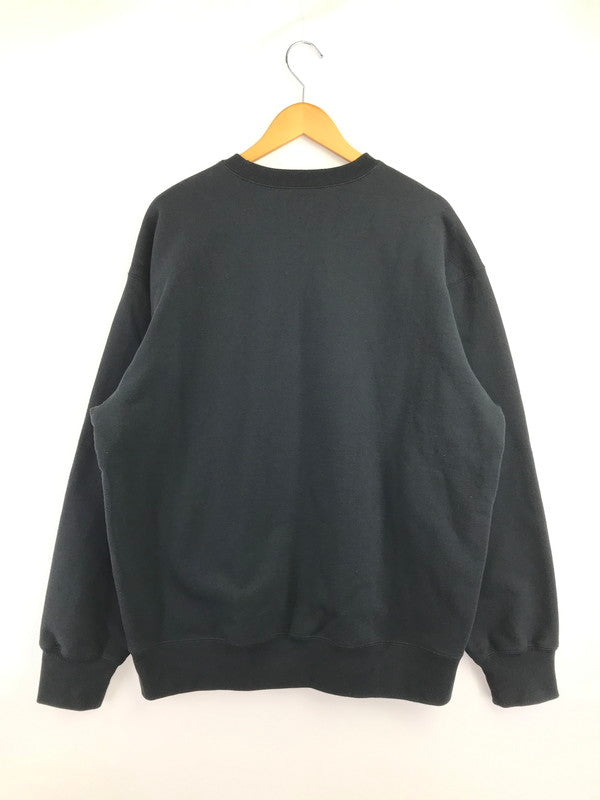 【中古品】【メンズ】 SUPREME シュプリーム × WTAPS ダブルタップス 21AW CREWNECK 21274SPD-CSM03S クルーネック スウェット トレーナー 149-260829-rt-58-tagh サイズ：XL カラー：ブラック 万代Net店
