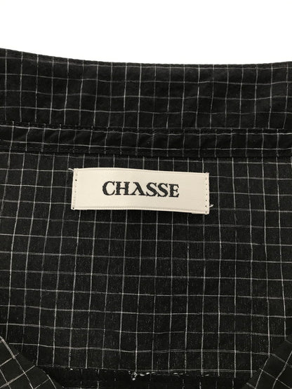 【中古品】【メンズ】 CHASSE チェイス 26SS GEIL-NPP BLACK 26-ナイロン Vネック プルオーバー トップス 140-260826-rt-10-tagh サイズ：2 カラー：ブラック 万代Net店