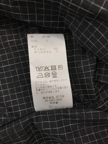 【中古品】【メンズ】 CHASSE チェイス 26SS GEIL-NPP BLACK 26-ナイロン Vネック プルオーバー トップス 140-260826-rt-10-tagh サイズ：2 カラー：ブラック 万代Net店