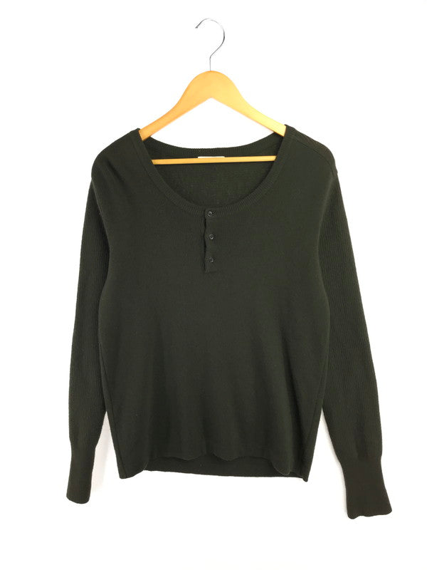【中古品】【メンズ】 THE TERRITORY AHEAD ザ テリトリー アヘッド 90's～ MERINO WOOL KNIT SWEATER 90年代～ ウールニット セーター トップス 146-260825-rt-07-tagh サイズ：3 カラー：カーキ 万代Net店