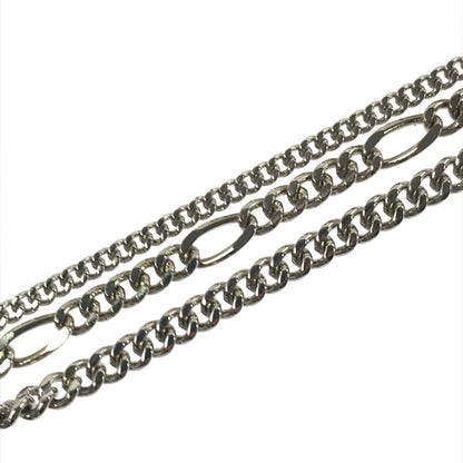【中古品】【メンズ】 JUSTINE CLENQUET ジュスティーヌ・クランケ SIMON NECKLACE PALLADIUM 34JC01SIMON サイモン ネックレス アクセサリー 192-260906-rt-22-tagh カラー：シルバー 万代Net店