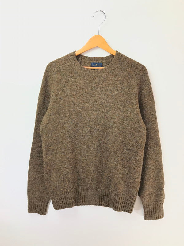 【中古品】【メンズ】 BROOKS BROTHERS ブルックスブラザーズ WOOL SWEATER MULTI 100220036 ウール セーター トップス 147-260826-rt-06-tagh サイズ：S カラー：マルチカラー 万代Net店