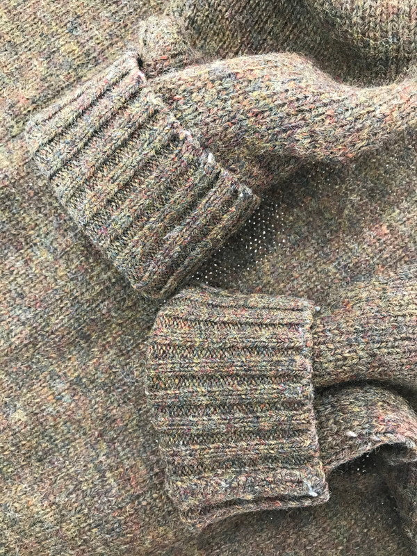 【中古品】【メンズ】 BROOKS BROTHERS ブルックスブラザーズ WOOL SWEATER MULTI 100220036 ウール セーター トップス 147-260826-rt-06-tagh サイズ：S カラー：マルチカラー 万代Net店
