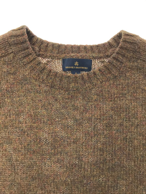 【中古品】【メンズ】 BROOKS BROTHERS ブルックスブラザーズ WOOL SWEATER MULTI 100220036 ウール セーター トップス 147-260826-rt-06-tagh サイズ：S カラー：マルチカラー 万代Net店