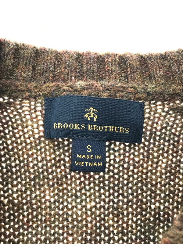 【中古品】【メンズ】 BROOKS BROTHERS ブルックスブラザーズ WOOL SWEATER MULTI 100220036 ウール セーター トップス 147-260826-rt-06-tagh サイズ：S カラー：マルチカラー 万代Net店