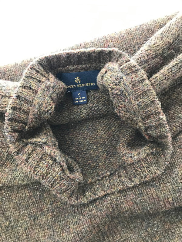 【中古品】【メンズ】 BROOKS BROTHERS ブルックスブラザーズ WOOL SWEATER MULTI 100220036 ウール セーター トップス 147-260826-rt-06-tagh サイズ：S カラー：マルチカラー 万代Net店