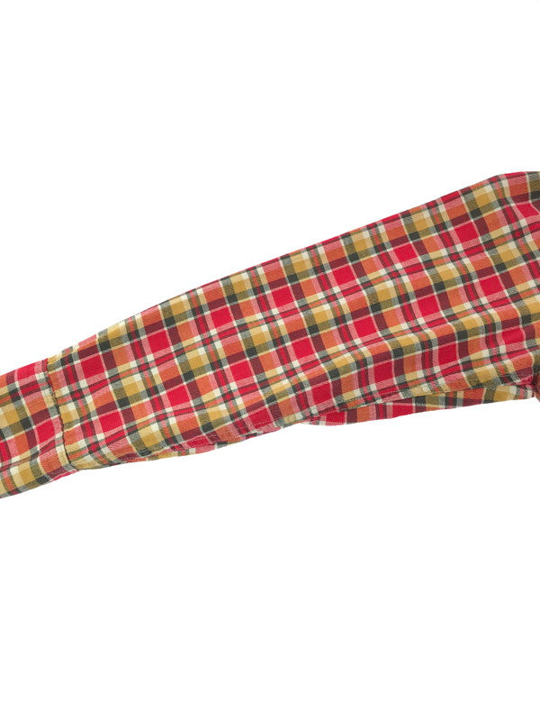 【中古品】【メンズ】 RANCHCRAFT ランチクラフト 60～70's WESTERN PLAID SHIRT VDR991 ウエスタン シャツ 長袖シャツ ヴィンテージ 146-260825-rt-04-tagh サイズ：不明 下記参照 カラー：レッド 万代Net店