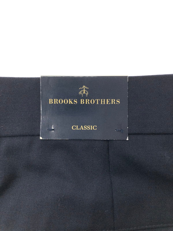【中古品】【メンズ】 BROOKS BROTHERS ブルックスブラザーズ WOOL SLACKS PANTS 19-20-5220 ウール スラックス パンツ ボトムス 158-260827-rt-04-tagh サイズ：W30 カラー：ネイビー 万代Net店