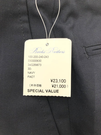 【中古品】【メンズ】 BROOKS BROTHERS ブルックスブラザーズ WOOL SLACKS PANTS 19-20-5220 ウール スラックス パンツ ボトムス 158-260827-rt-04-tagh サイズ：W30 カラー：ネイビー 万代Net店