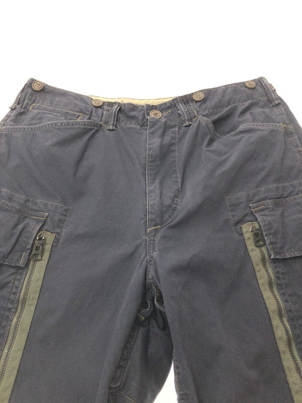【中古品】【メンズ】 RRL ダブルアールエル RANGER POPLON CARGO PANTS NAVY カーゴパンツ ボトムス 156-260827-rt-07-tagh サイズ：30×30 カラー：ブラック 万代Net店