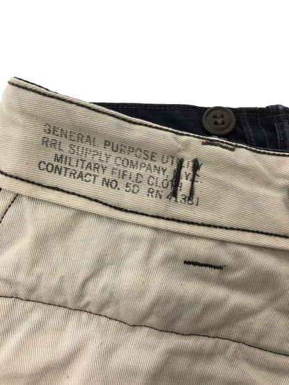 【中古品】【メンズ】 RRL ダブルアールエル RANGER POPLON CARGO PANTS NAVY カーゴパンツ ボトムス 156-260827-rt-07-tagh サイズ：30×30 カラー：ブラック 万代Net店