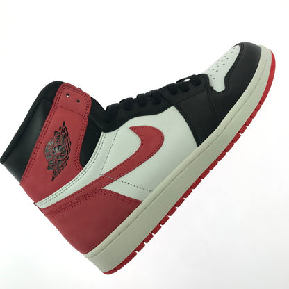 【中古品】【メンズ】 NIKE ナイキ AIR JORDAN 1 RETRO HIGH OG RED 555088-112 エア ジョーダン 1 レトロ ハイ スニーカー 靴 160-260830-rt-01-tagh サイズ：28.5cm US10.5 カラー：SUMMIT WHITE/TRACK RED-BLACK 万代Net店