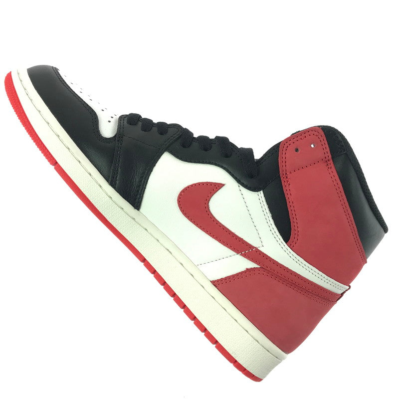 【中古品】【メンズ】 NIKE ナイキ AIR JORDAN 1 RETRO HIGH OG RED 555088-112 エア ジョーダン 1 レトロ ハイ スニーカー 靴 160-260830-rt-01-tagh サイズ：28.5cm US10.5 カラー：SUMMIT WHITE/TRACK RED-BLACK 万代Net店