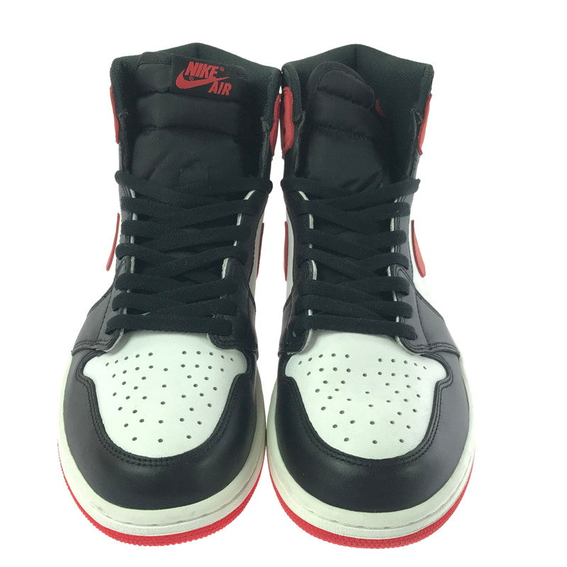 【中古品】【メンズ】 NIKE ナイキ AIR JORDAN 1 RETRO HIGH OG RED 555088-112 エア ジョーダン 1 レトロ ハイ スニーカー 靴 160-260830-rt-01-tagh サイズ：28.5cm US10.5 カラー：SUMMIT WHITE/TRACK RED-BLACK 万代Net店
