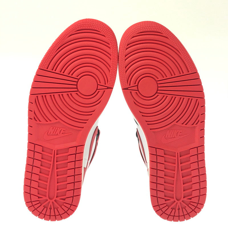【中古品】【メンズ】 NIKE ナイキ AIR JORDAN 1 RETRO HIGH OG RED 555088-112 エア ジョーダン 1 レトロ ハイ スニーカー 靴 160-260830-rt-01-tagh サイズ：28.5cm US10.5 カラー：SUMMIT WHITE/TRACK RED-BLACK 万代Net店
