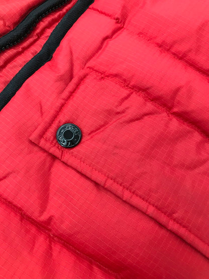 【現状渡し品】【メンズ】 DKNY ACTIVE ダナキャラン ニューヨーク 90's HOODED DOWN JACKET 90年代 フーデッド ダウンジャケット アウター 146-260826-rt-20-tagh サイズ：XS カラー：レッド 万代Net店