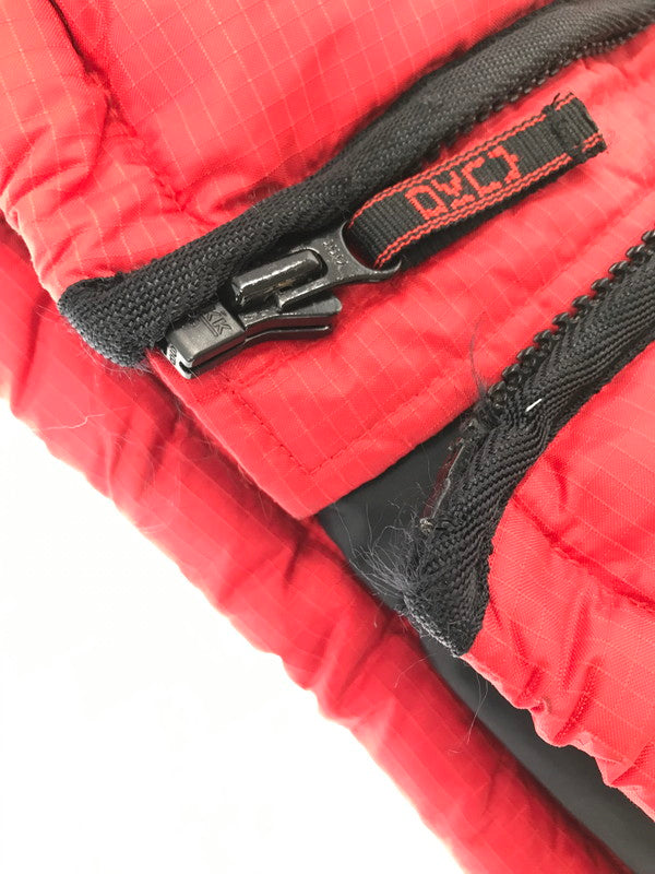 【現状渡し品】【メンズ】 DKNY ACTIVE ダナキャラン ニューヨーク 90's HOODED DOWN JACKET 90年代 フーデッド ダウンジャケット アウター 146-260826-rt-20-tagh サイズ：XS カラー：レッド 万代Net店