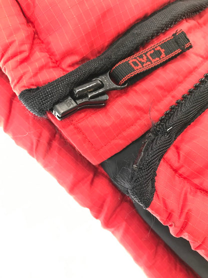 【現状渡し品】【メンズ】 DKNY ACTIVE ダナキャラン ニューヨーク 90's HOODED DOWN JACKET 90年代 フーデッド ダウンジャケット アウター 146-260826-rt-20-tagh サイズ：XS カラー：レッド 万代Net店