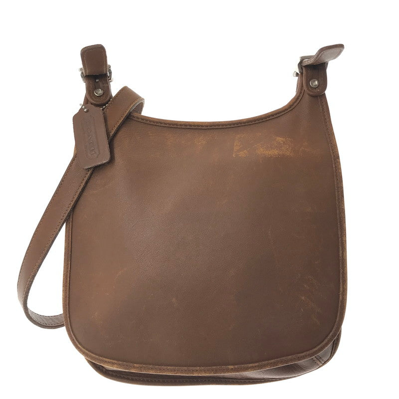 【現状渡し品】【レディース】 OLD COACH オールド コーチ 9135 LEATHER SHOULDER BAG "BROWN" カバン 180-261014-na-24-tagh カラー：ブラウン 万代Net店