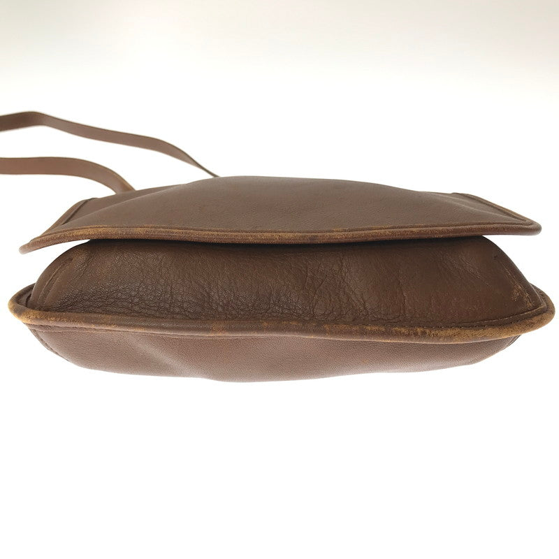 【現状渡し品】【レディース】 OLD COACH オールド コーチ 9135 LEATHER SHOULDER BAG "BROWN" カバン 180-261014-na-24-tagh カラー：ブラウン 万代Net店