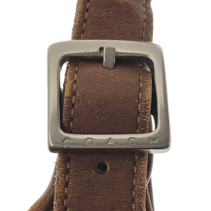 【現状渡し品】【レディース】 OLD COACH オールド コーチ 9135 LEATHER SHOULDER BAG "BROWN" カバン 180-261014-na-24-tagh カラー：ブラウン 万代Net店