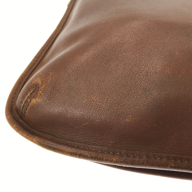 【現状渡し品】【レディース】 OLD COACH オールド コーチ 9135 LEATHER SHOULDER BAG "BROWN" カバン 180-261014-na-24-tagh カラー：ブラウン 万代Net店