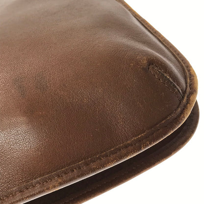 【現状渡し品】【レディース】 OLD COACH オールド コーチ 9135 LEATHER SHOULDER BAG "BROWN" カバン 180-261014-na-24-tagh カラー：ブラウン 万代Net店