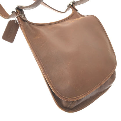 【現状渡し品】【レディース】 OLD COACH オールド コーチ 9135 LEATHER SHOULDER BAG "BROWN" カバン 180-261014-na-24-tagh カラー：ブラウン 万代Net店