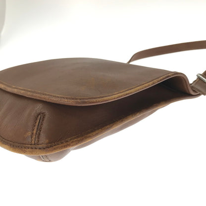 【現状渡し品】【レディース】 OLD COACH オールド コーチ 9135 LEATHER SHOULDER BAG "BROWN" カバン 180-261014-na-24-tagh カラー：ブラウン 万代Net店