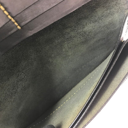 【現状渡し品】【メンズ】 SAAD サード LEATHER LONG WALLET クロコ型押し レザー ロングウォレット 長財布 200-260908-na-19-tagh カラー：ブラック 万代Net店