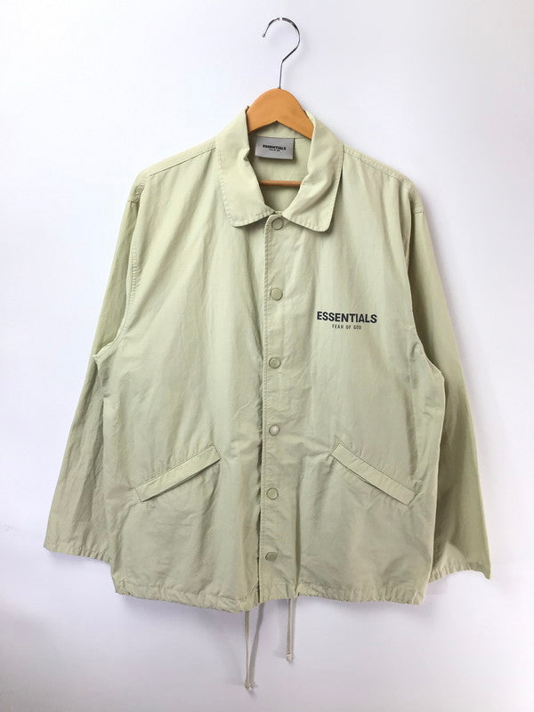 【中古品】【メンズ】 FEAR OF GOD ESSENTIALS フィア オブ ゴッド エッセンシャルズ COACH JACKET BEIGE コーチジャケット ライトアウター 142-260826-rt-12-tagh サイズ：XS カラー：ベージュ 万代Net店