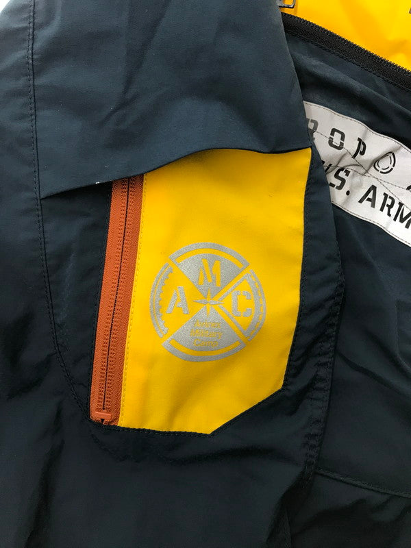 【中古品】【メンズ】 AVIREX アヴィレックス REMODEL BOMBER JACKET NAVY YELLOW 6192153 リモデル ボンバー ジャケット アウター 145-260826-rt-19-tagh サイズ：L カラー：ネイビー/イエロー 万代Net店